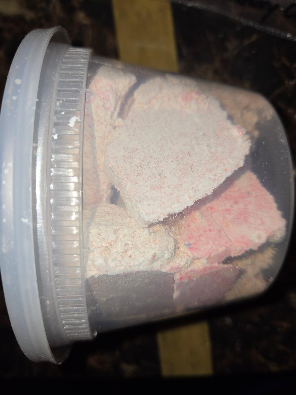 16oz Container Strawberry Watermelon Cheesecake